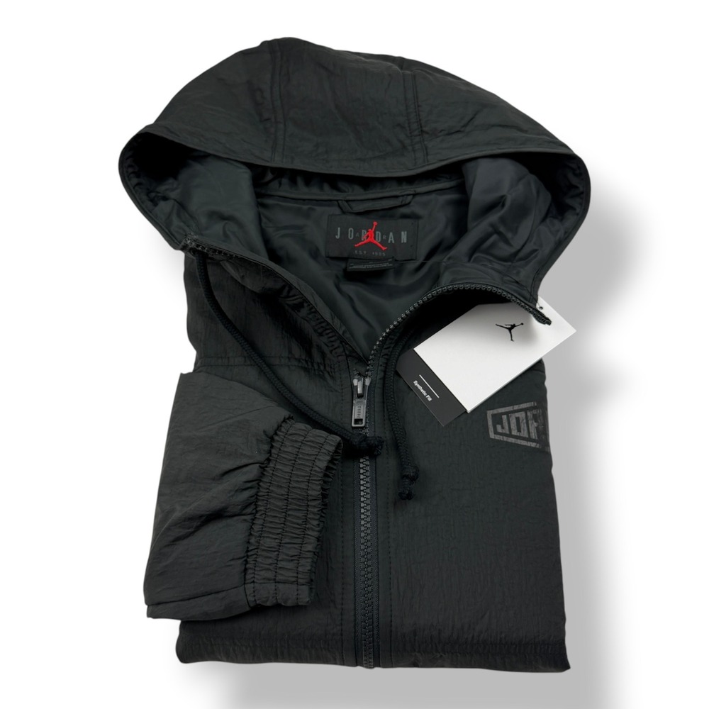Jordan‎ Essentials Statement Puffer Jacket Mens Black DC9669-070 Medium NWT